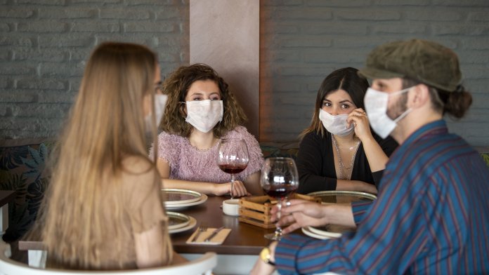 Unhappy friends protected from coronavirus