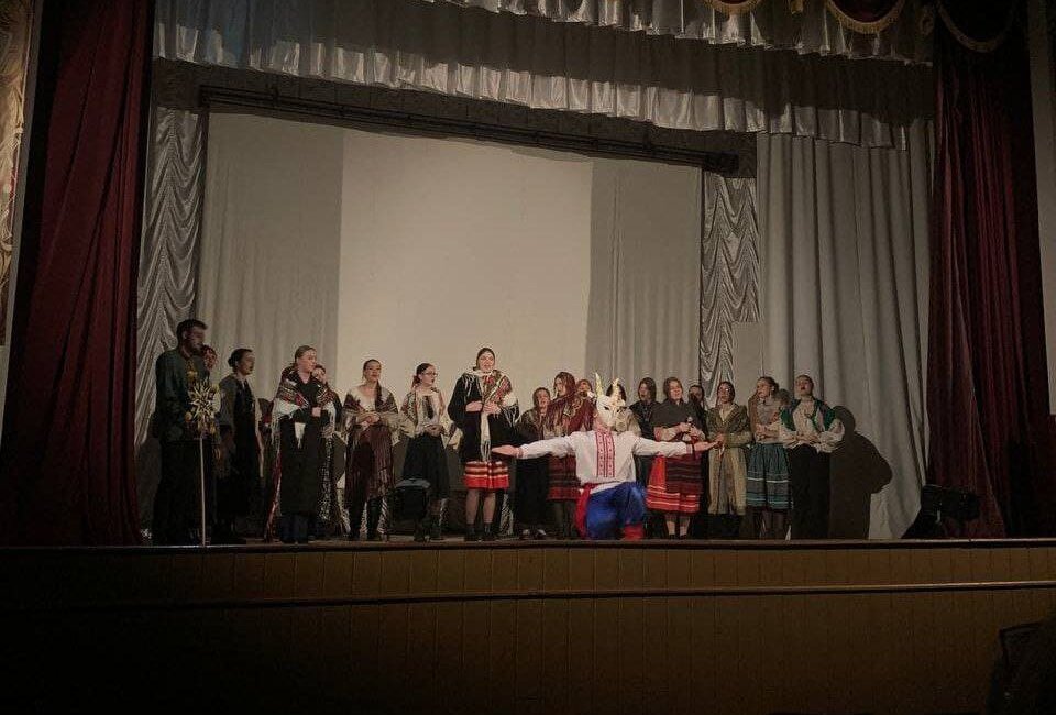 Студенти організували виставу «Ніч перед Різдвом в Острозі»